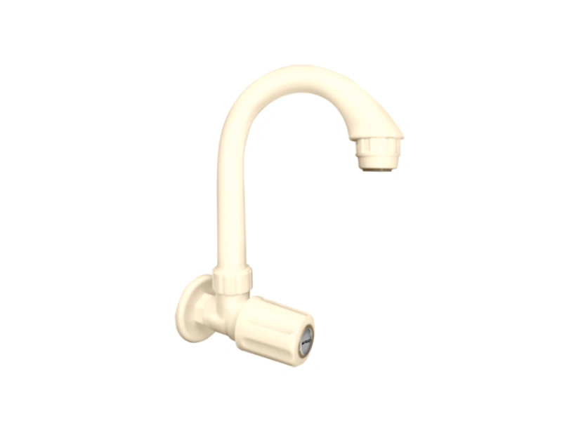 Sink cock With Flange